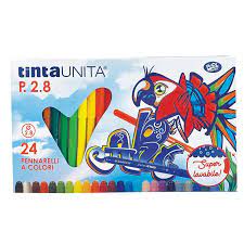Pennarelli Punta 2.6 - Tinta Unita CF. DA 24