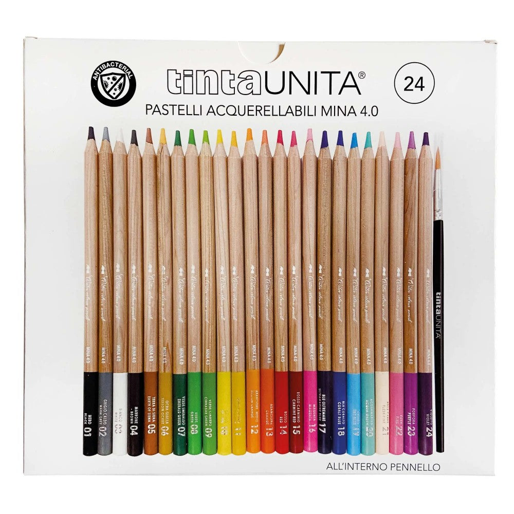 Pastelli Acquerellabili - Tinta Unita CF. DA 24