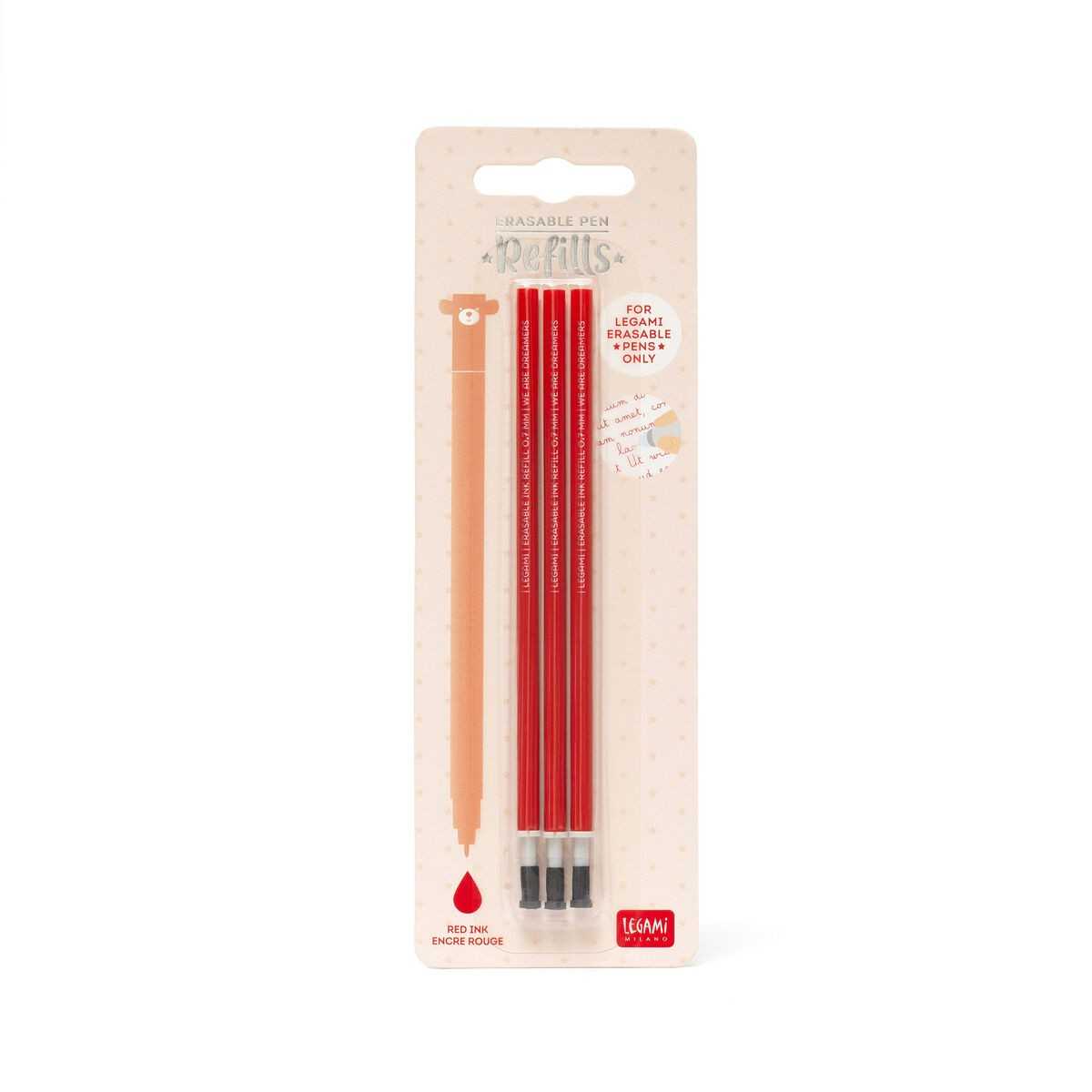 Refill per Penna Gel Cancellabile - Erasable Pen - Ricariche Legami
