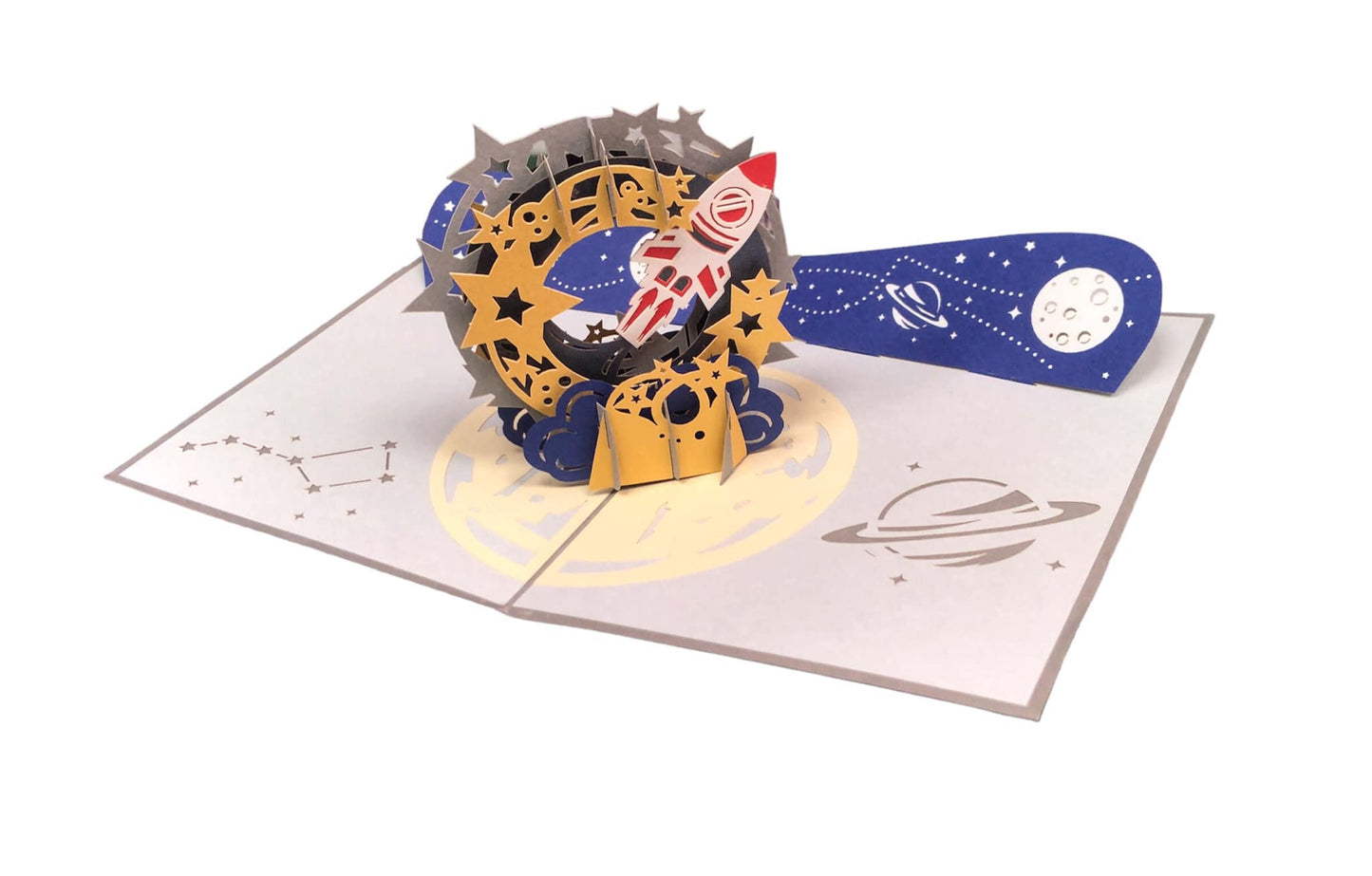 BIGLIETTO ASTRONAUTA - ORIGAMO