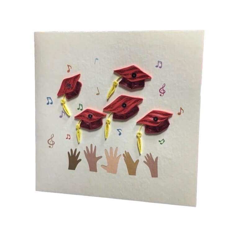 BIGLIETTO LAUREA - ORIGAMO