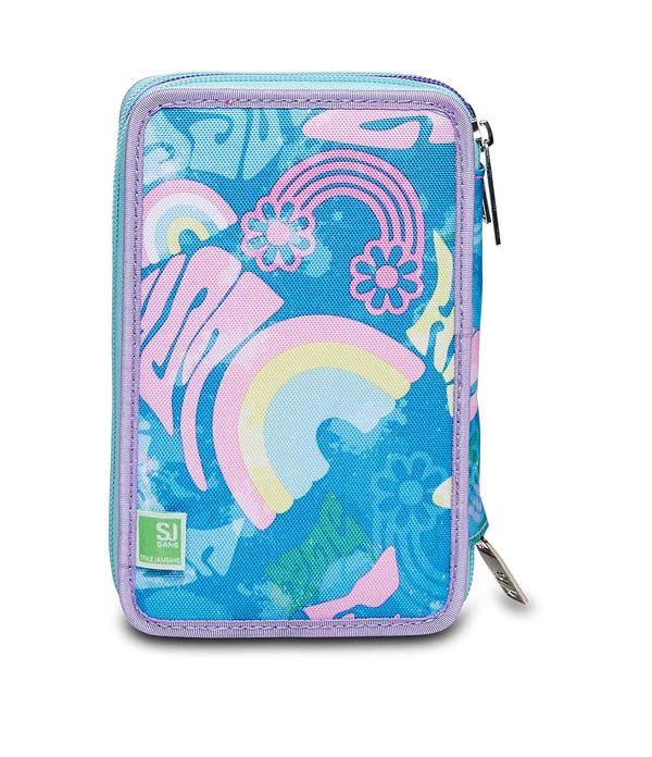 Astuccio 3 zip accessoriato Unicorno Uniwing - SG Gang