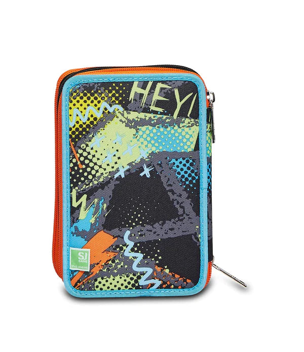 Astuccio 3 zip accessoriato Rushpack Boy - SJ Gang