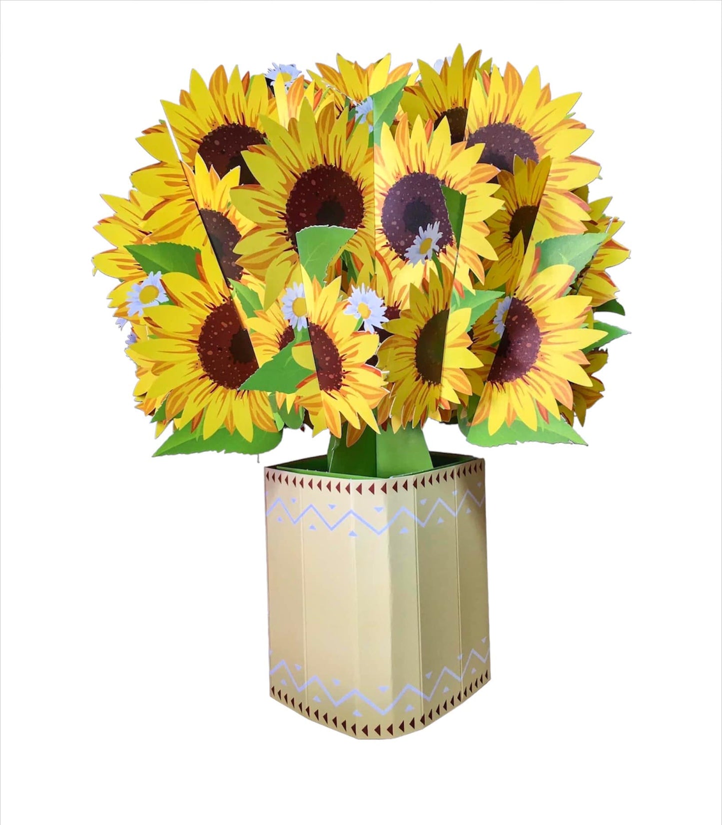 BIGLIETTO FLOREVER GIRASOLI - ORIGAMO