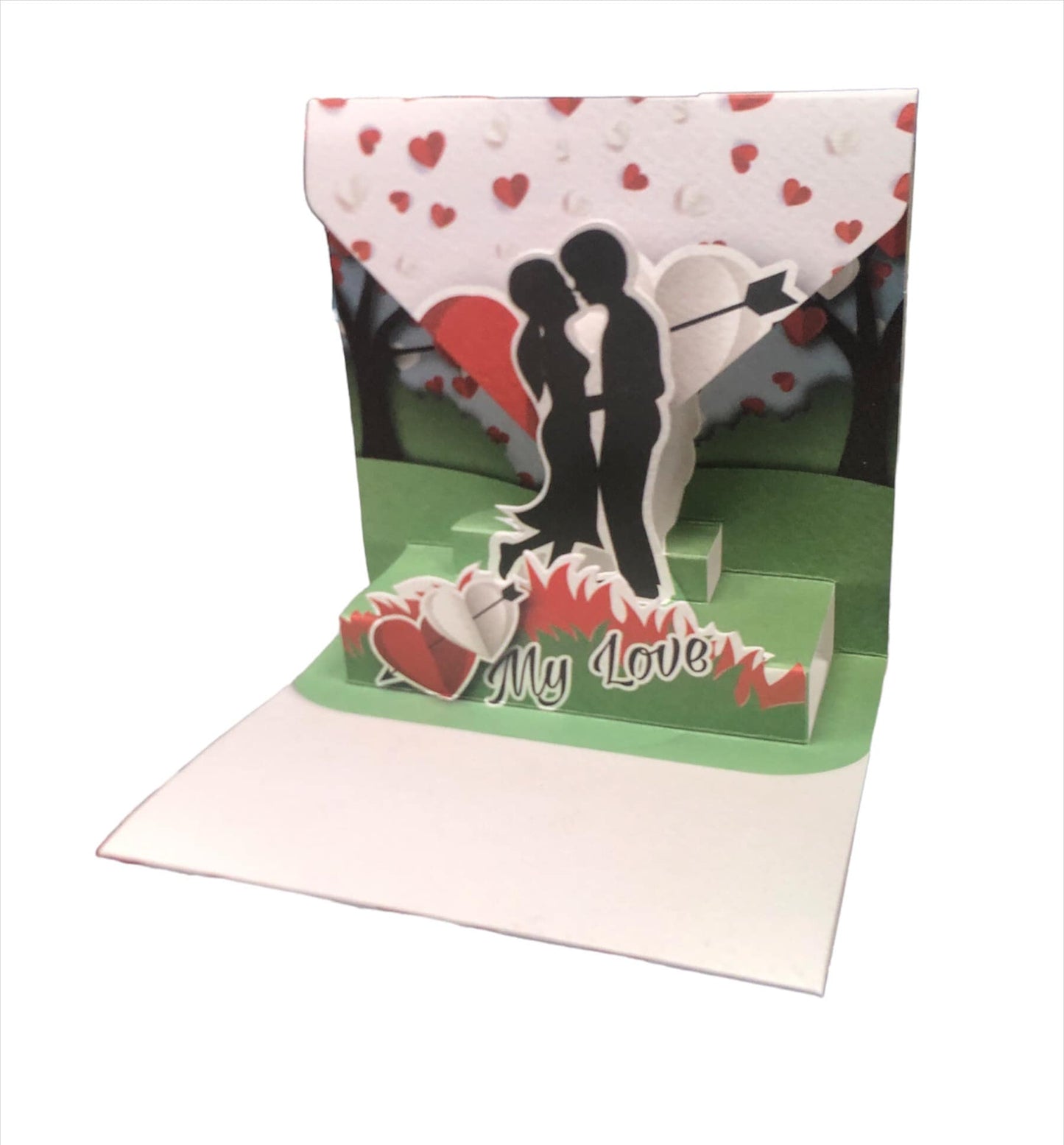 BIGLIETTO "MY LOVE" - ORIGAMO