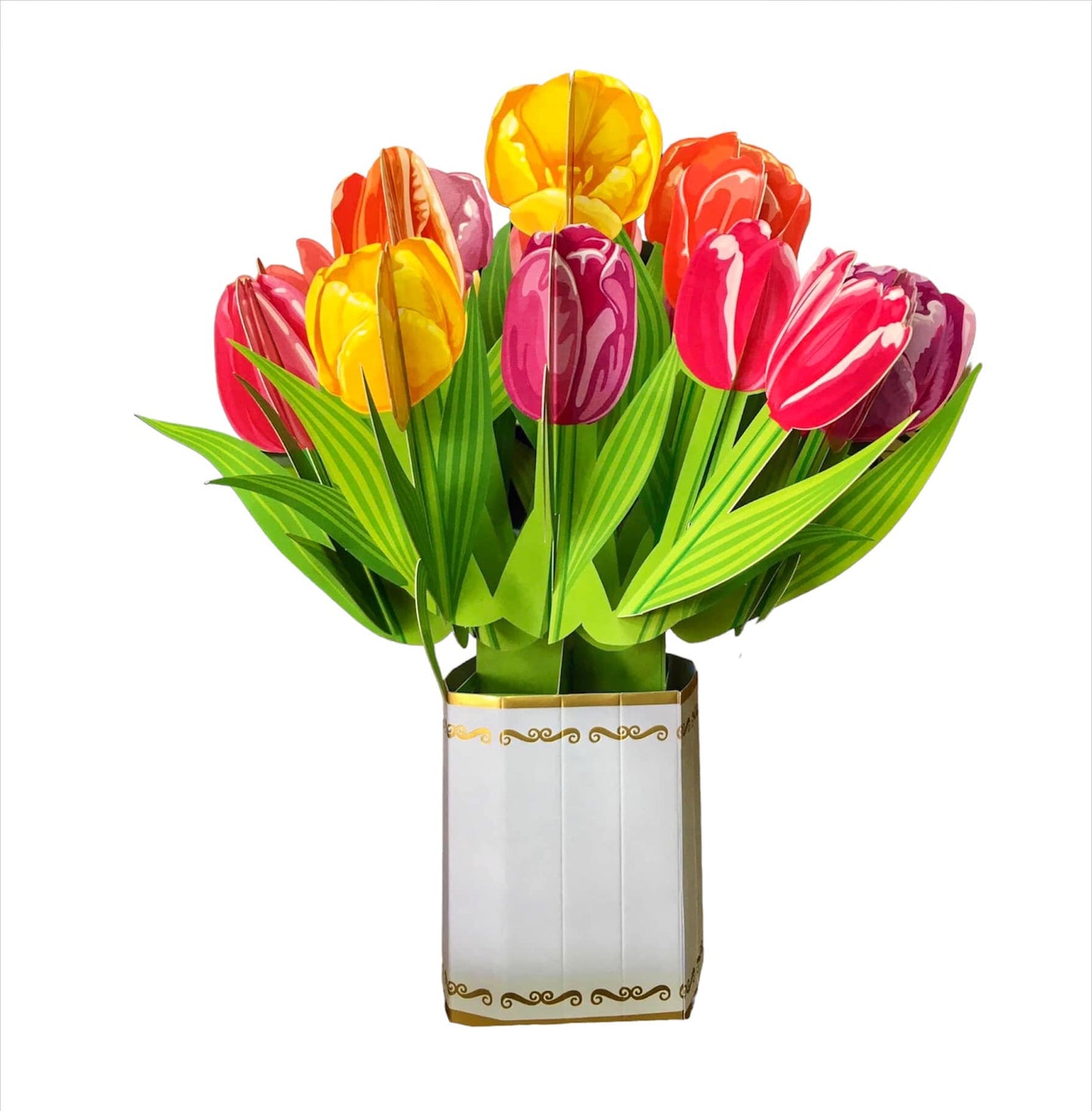 BIGLIETTO FLOREVER TULIPANI - ORIGAMO