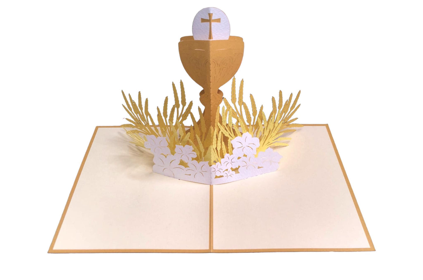 BIGLIETTO PRIMA COMUNIONE - ORIGAMO