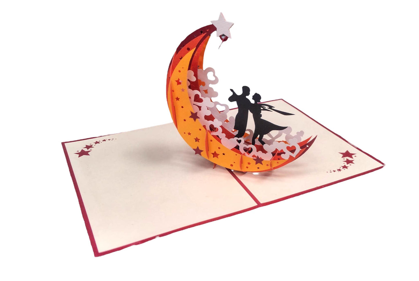 BIGLIETTO LOVE ON THE MOON - ORIGAMO