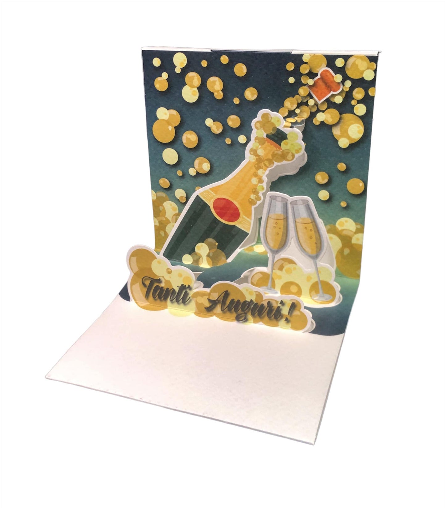 BIGLIETTO SPUMANTE - ORIGAMO
