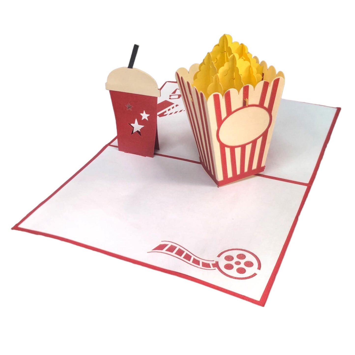 BIGLIETTO POP CORN&COLA - ORIGAMO