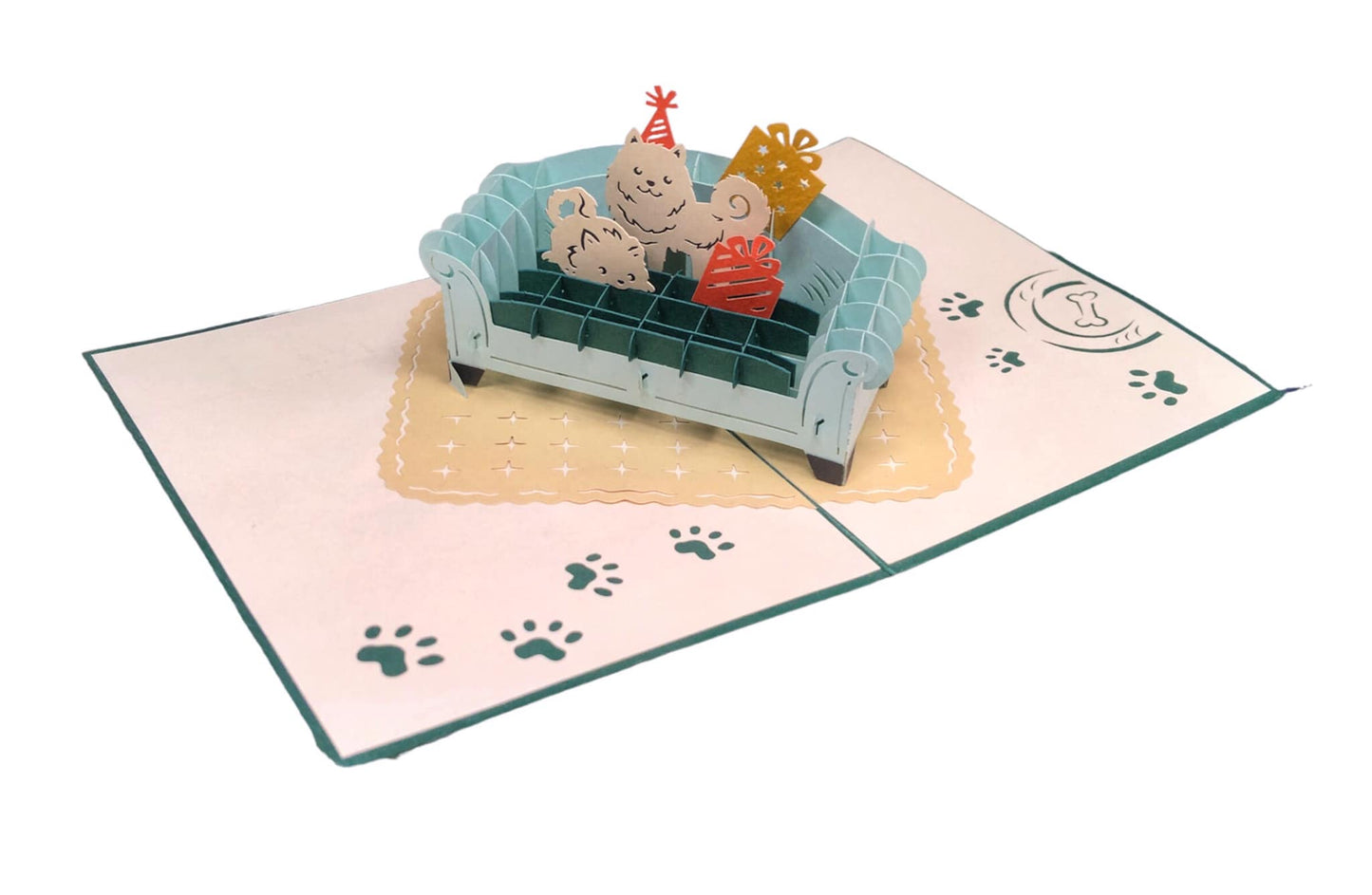 BIGLIETTO DOGS - ORIGAMO