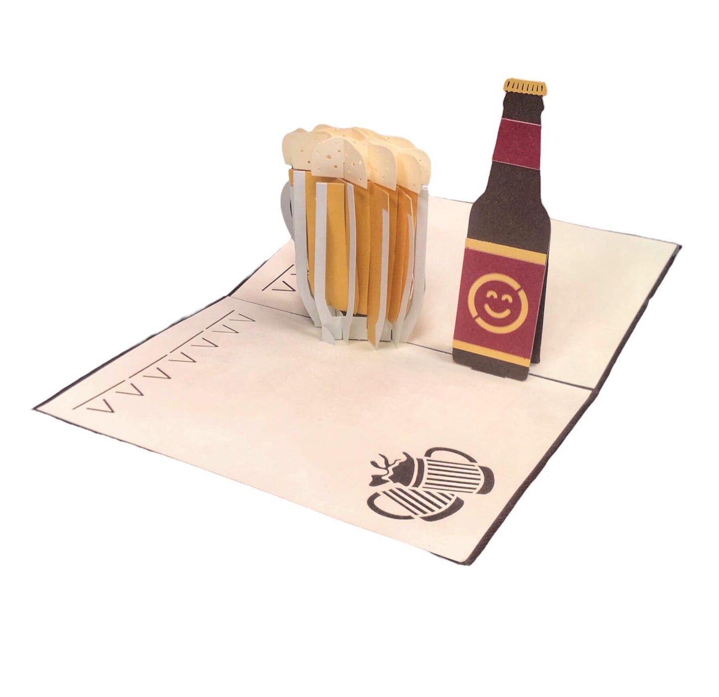 BIGLIETTO BIRRA - ORIGAMO