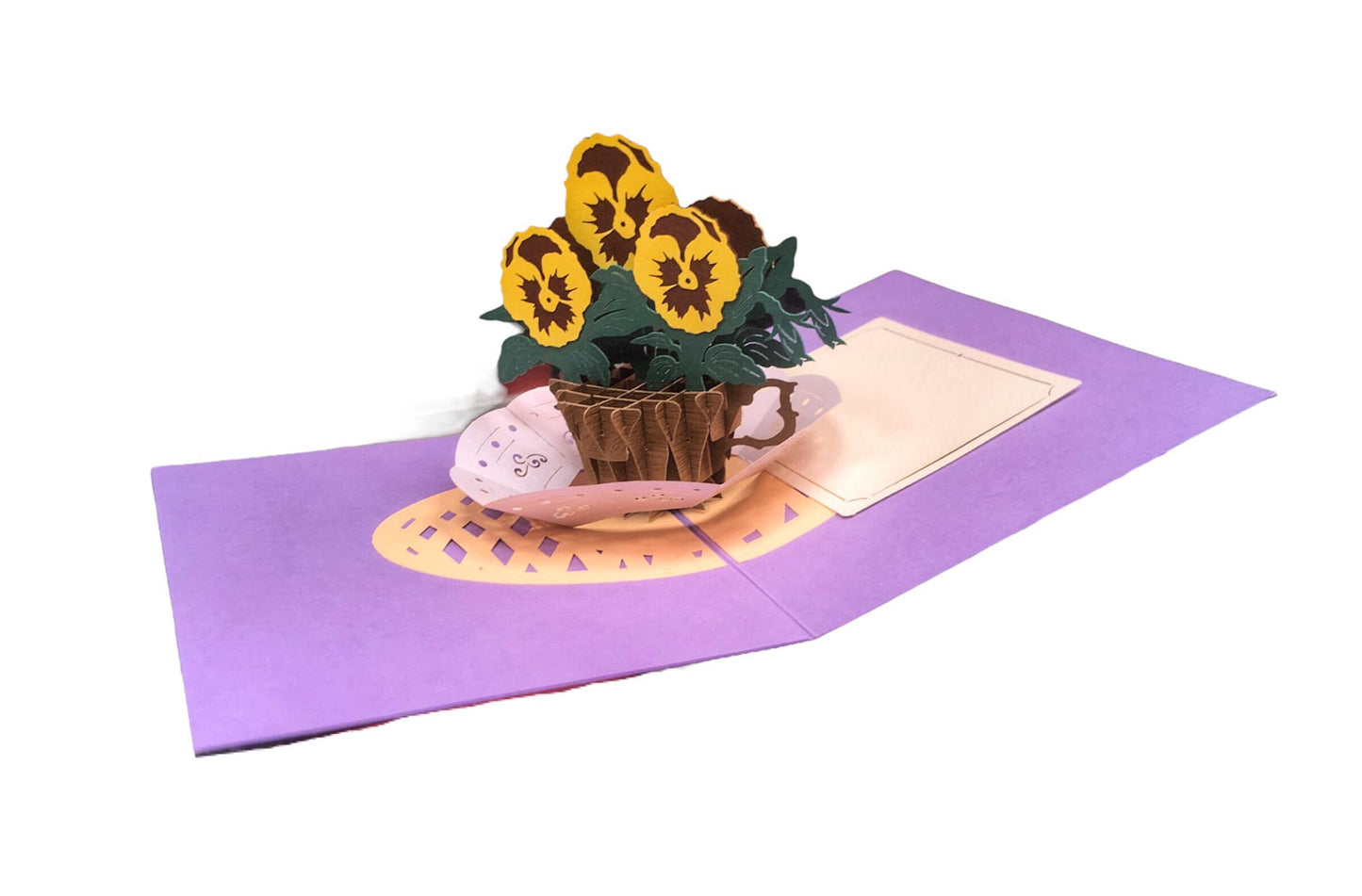 BIGLIETTO FIORI - ORIGAMO