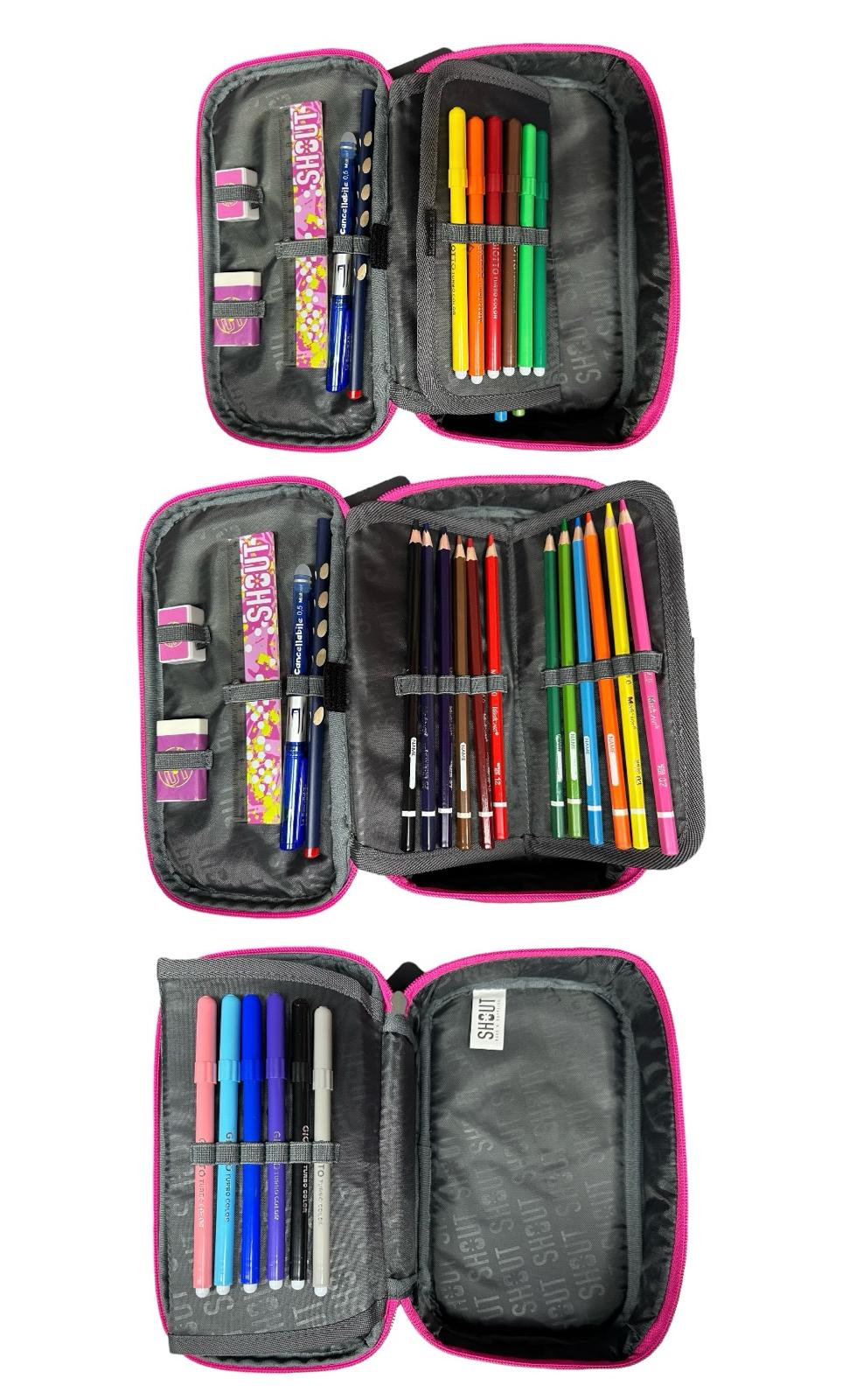 Astuccio ovale One Zip accessoriato - Shout