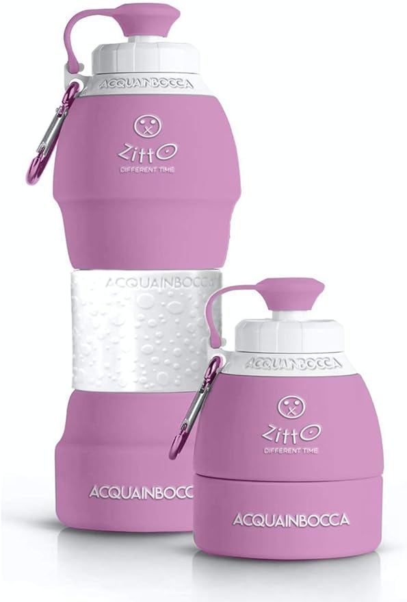 Borraccia "Acquainbocca" in silicone - Zitto