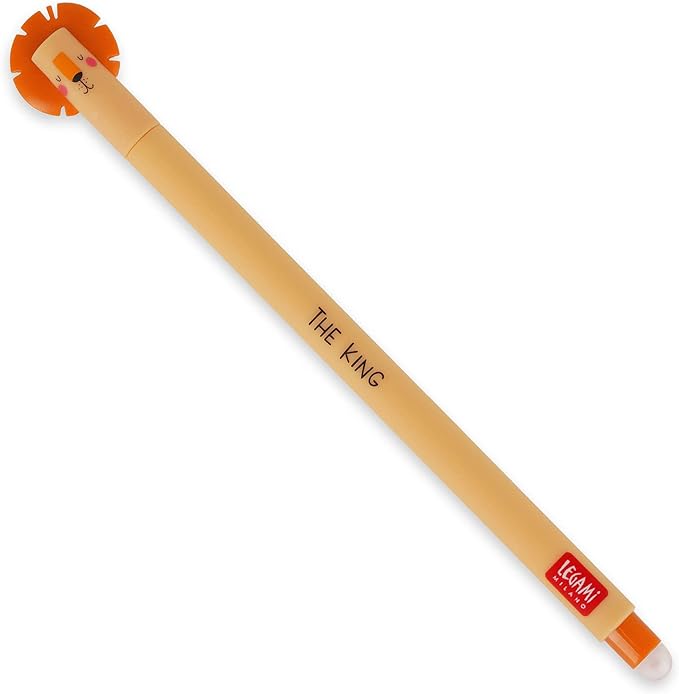 Penna gel cancellabile Lion - Legami