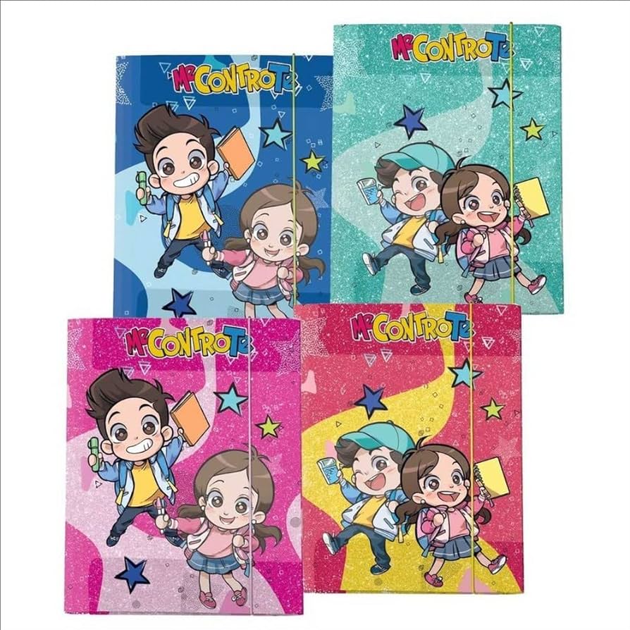 Carpetta con elastico - Me Contro Te