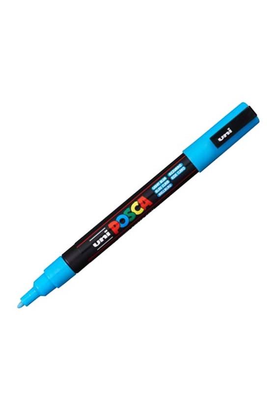 Marcatore Uni Posca Fine - Azzurro