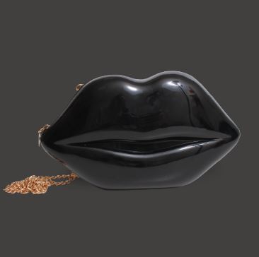Borsetta con catena - Pouch Lip - Tinta Unita Fluo