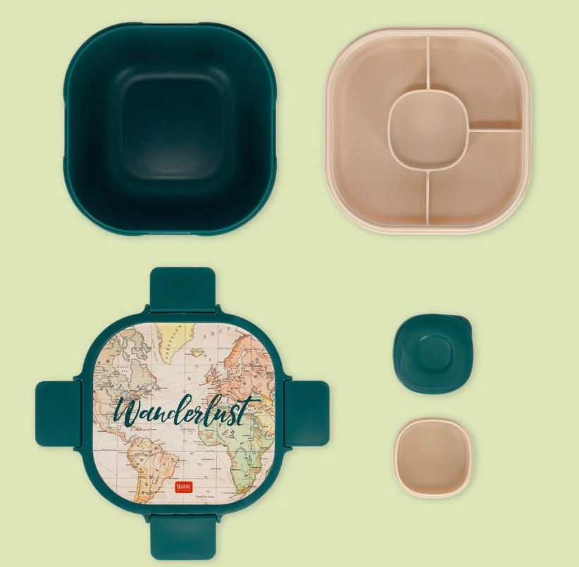 Contenitore Porta Pranzo 1700 ml - Travel - Lunch Box - Legami