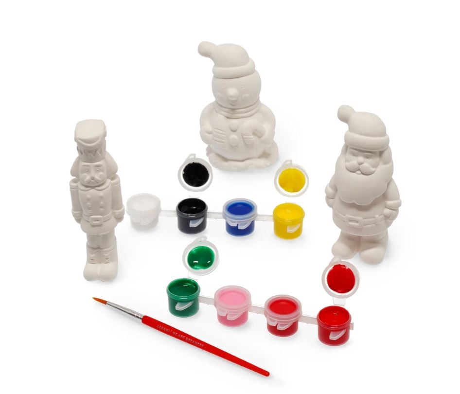 Kit Decorazione Statuette di Natale - Paint Your Christmas - Legami