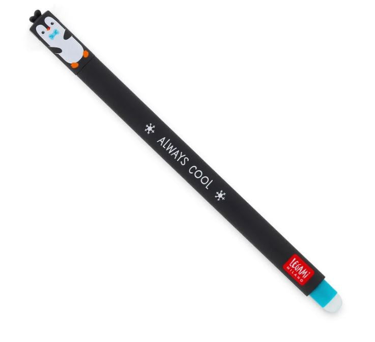 Penna Gel Cancellabile - Pinguino - Erasable Pen - Legami