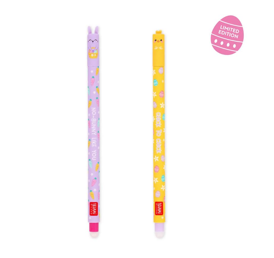 Set di 3 Penne Gel Cancellabili - Pasqua 2025 - Edizione limitata - Legami