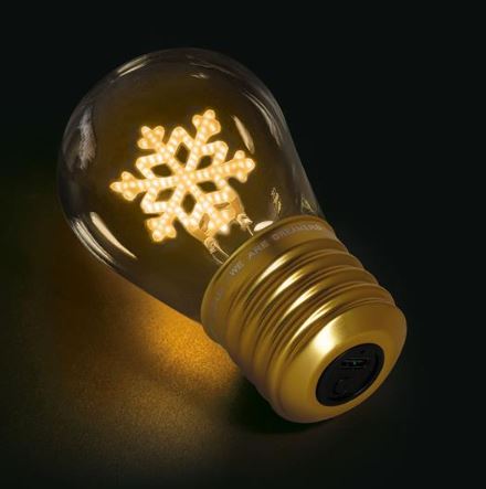 Lampada da tavolo - Fiocco di neve - Christmas Edition - Legami