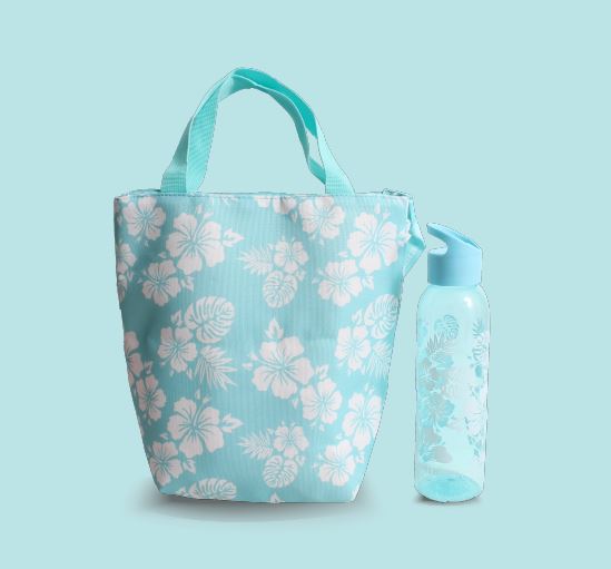 Gift Set Borsa Termica + Borraccia - Tinta Unita Vintage
