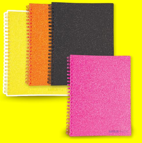 Maxi Spiralato Glitter - Tinta Unita Fluo