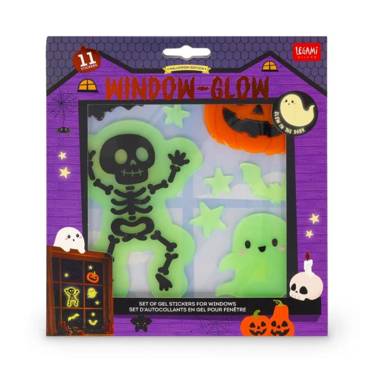 Set di Adesivi in Gel per Finestra - Windo-Glow - Halloween - Legami