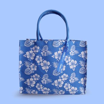 Shopping Bag in cotone - Tinta Unita Vintage