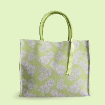 Shopping Bag in cotone - Tinta Unita Vintage
