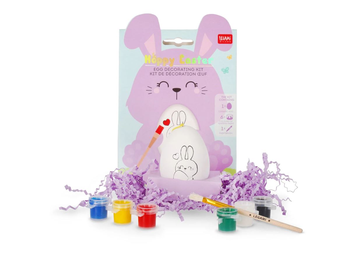 Kit Decorazione Uovo di Pasqua 2025 - Hoppy Easter - Legami