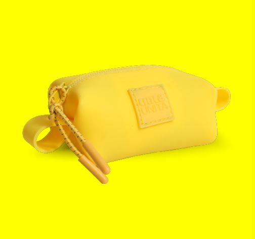 Mini Caramella Portatutto in silicone - Tinta Unita Fluo