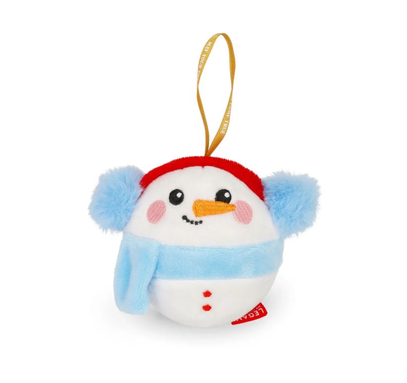 Decorazione Natalizia di Peluche - Pupazzo di neve - Oh-Oh-Ohrnaments - Legami