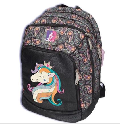Zaino Dream Unicorno con luci Young People - Tinta Unita