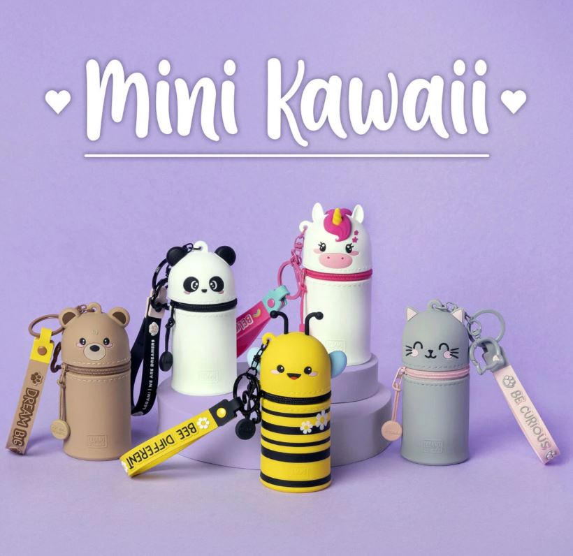Portamonete con Portachiavi - Mini Kawaii - Legami
