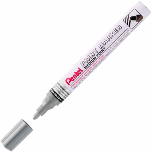Marcatore Vernice Pentel Paint Marker M 2.5mm - Grigio