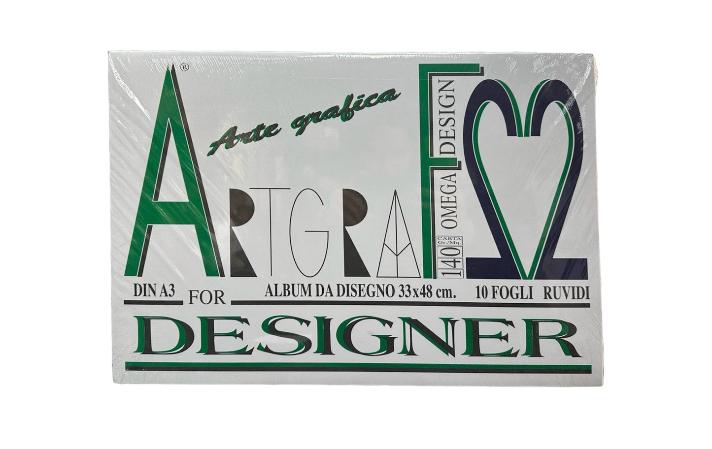 Album F2 10 fogli 33x48 Ruvido - Artgraf