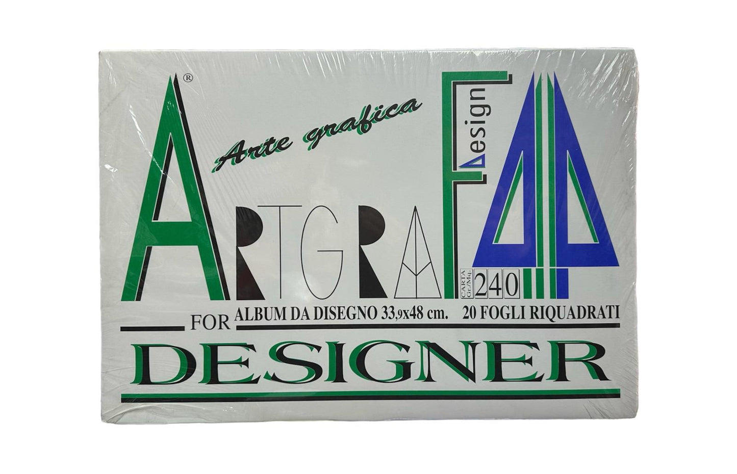 Album F4 20 fogli 33x48 Riquadrati - Artgraf