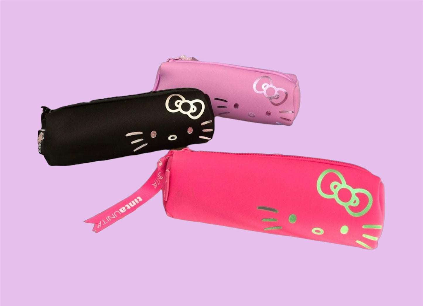 Astuccio Tombolino - Tinta Unita Hello Kitty