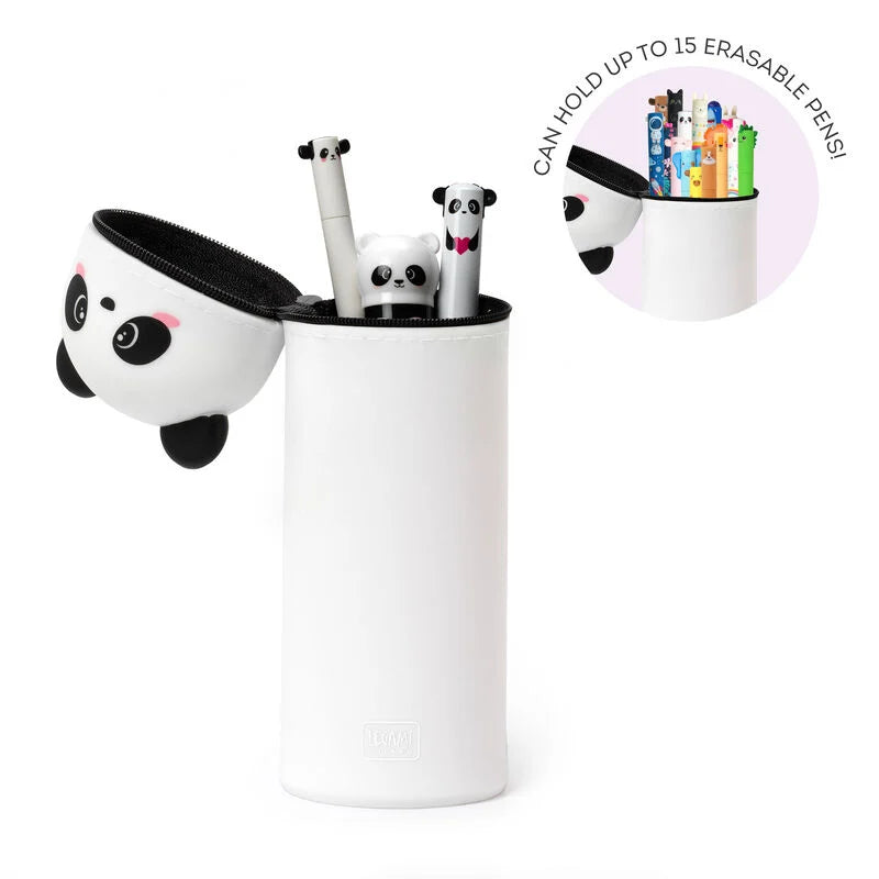 Astuccio 2 in 1 in Morbido Silicone Panda - Kawaii - Legami