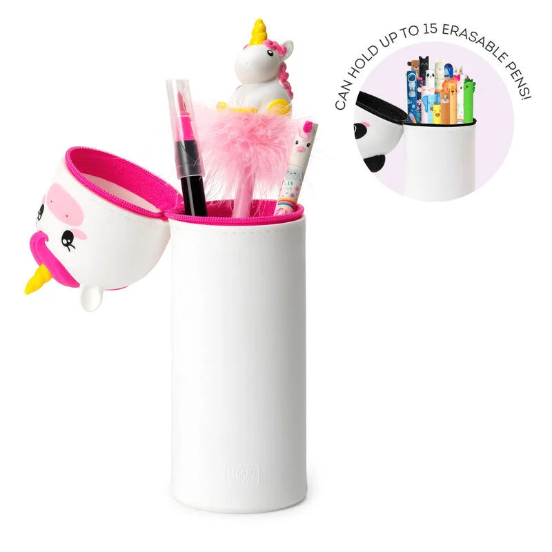Astuccio 2 in 1 in Morbido Silicone Unicorno - Kawaii - Legami