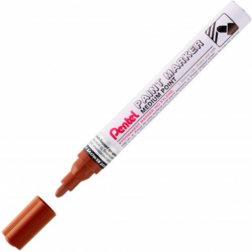 Marcatore Vernice Pentel Paint Marker M 2.5mm - Marrone