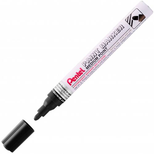 Marcatore Vernice Pentel Paint Marker M 2.5mm - Nero