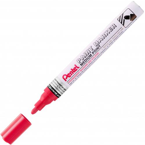 Marcatore Vernice Pentel Paint Marker M 2.5mm - Rosso