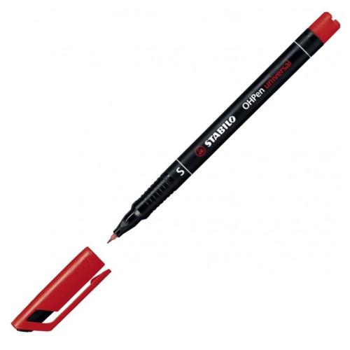 Marcatore permanente Stabilo OHPen - SMALL ROSSO