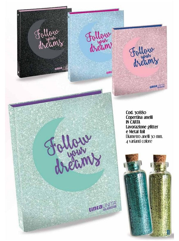 Raccoglitore ad anelli flex - Tinta Unita Glamour