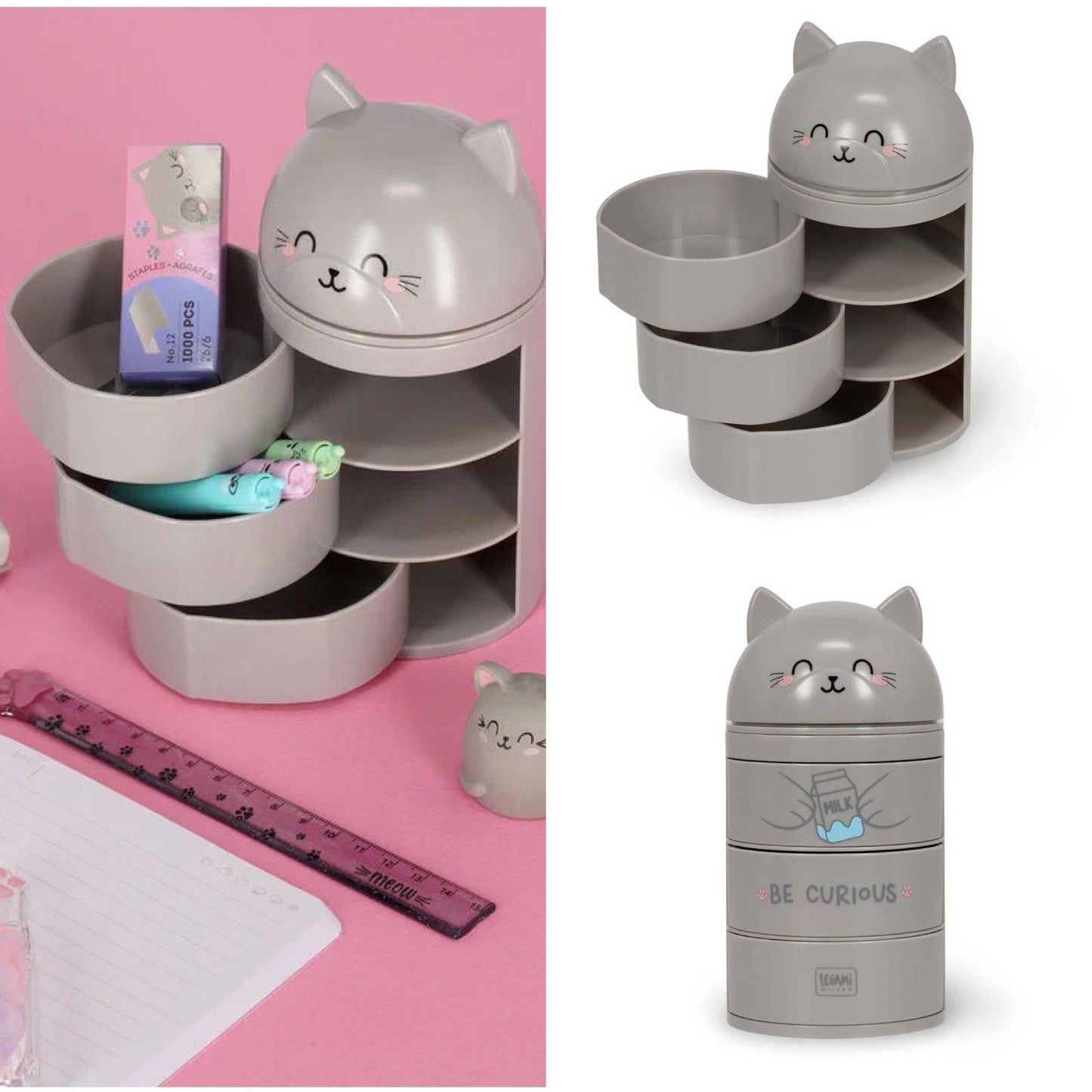 Organiser da scrivania Kitty - Aww-Rganiser - Legami